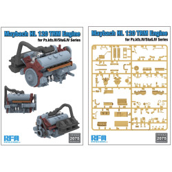 Ryefield Models 2075 Maybach HL 120 TRM Engine 1:35 Model Kit