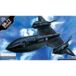 Academy Models 12448 SR-71 Blackbird 1:72 Plane Plastic Model Kit