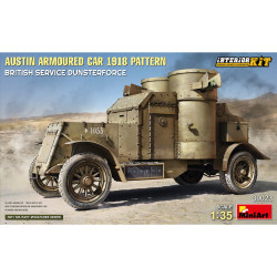 Miniart 39023 Austin Armoured Car 1918 British Ser. Dunsterforce 1:35 Model Kit