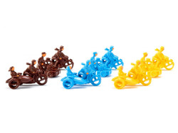 Wiking Motoryclists (12) 1949-59 WK001830 HO Gauge