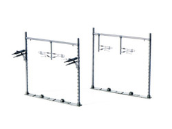 Kato Double Track Catenary Gantry Grey (12) K23-067-1 N Gauge