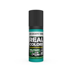 AK Interactive RC980 Russian Cockpit Torquoise 17ml Real Colours Lacquer Paint