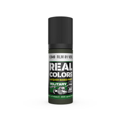 AK Interactive RC949 RLM 81 Ver2 (once RLM 83) 17ml Real Colours Lacquer Paint