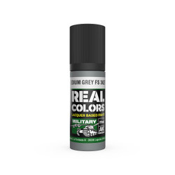 AK Interactive RC918 Medium Grey FS 36270 17ml Real Colours Lacquer Paint