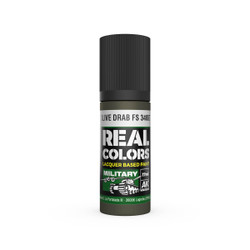 AK Interactive RC901 Olive Drab FS 34087 17ml Real Colours Lacquer Paint