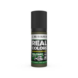 AK Interactive RC875 SCC No15 Olive Drab 17ml Real Colours Lacquer Paint