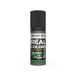 AK Interactive RC854 Hellgrau-Light Grey RAL7009 17ml Real Colours Lacquer Paint