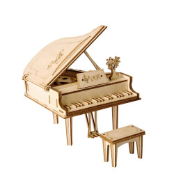 ROBOTIME Rolife Grand Piano Wooden Model Kit TG402
