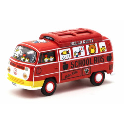 Tarmac Works Hello Kitty Volkswagen Type II School Bus 1:64 Diecast Model