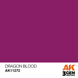 AK Interactive 11272 Dragon Blood COLOR PUNCH 17ml Acrylic Model Paint