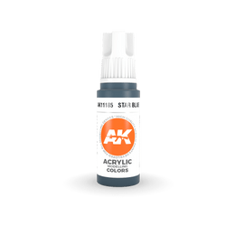 AK Interactive 11185 Star Blue 17ml 3rd Gen. Acrylic Model Paint