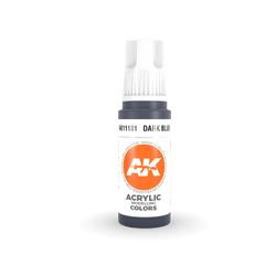 AK Interactive 11181 Dark Blue 17ml 3rd Gen. Acrylic Model Paint