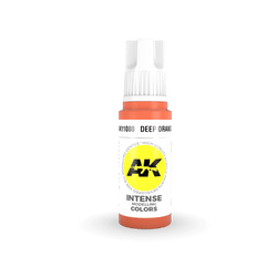 AK Interactive 11080 Deep Orange 17ml 3rd Gen. Acrylic Model Paint