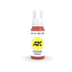 AK Interactive 11088 Deep Red 17ml 3rd Gen. Acrylic Model Paint