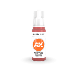 AK Interactive 11084 Ruby 17ml 3rd Gen. Acrylic Model Paint