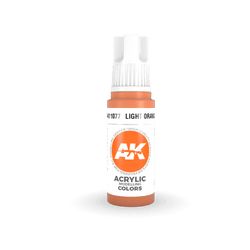 AK Interactive 11077 Light Orange 17ml 3rd Gen. Acrylic Model Paint