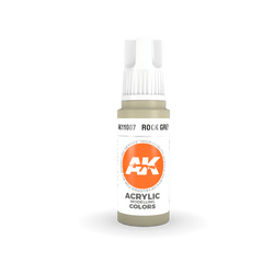AK Interactive 11007 Rock Grey 17ml 3rd Gen. Acrylic Model Paint