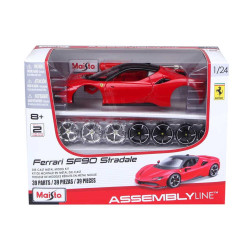 Maisto 1:24 Ferrari SF90 Stradale Model Kit Diecast Model Car 39137