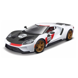 Maisto 1:18 Ford GT 2021 Ford Heritage Diecast Model Car 31390