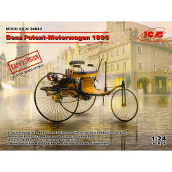 ICM 24042 Benz Patent-Motorwagen 1886 1:24 Car Plastic Model Kit