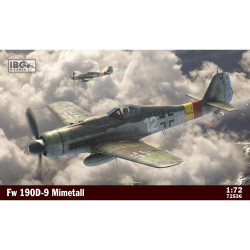 IBG Models 72536 Focke-Wulf FW-190D-9 Mimetail 1:72 Plane Plastic Model Kit