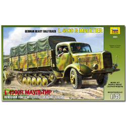 ZVEZDA 3603 Maultier 4.5 Ton Truck Military Model Kit 1:35