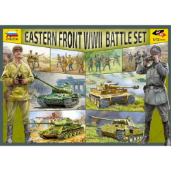 Zvezda 5203 Battle Set Eastern Front WWII 1:72 Plastic Model Kit