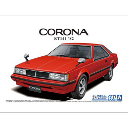 Aoshima 06270 Toyota RT141 Corona Hardtop 2000GT '82 1:24 Plastic Car Model Kit