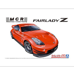Aoshima 06301 MCR Nissan Z33 Fairlady Z '05 1:24 Plastic Car Model Kit