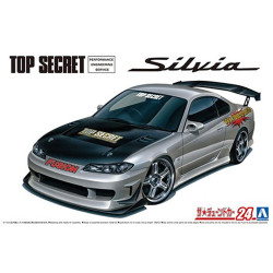 Aoshima 05874 Top Secret S15 Nissan Silvia '99 1:24 Model Kit