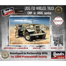 Thunder Model 35309 LRDG F30 Wireless (Bonus Edition w/Figures) 1:35 Model Kit