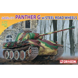 Dragon 7339 Sd.Kfz.171 Panther G w/Steel Wheels Early Prod. 1:72 Tank Model Kit