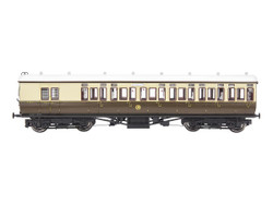 Dapol 4P-020-301 GWR Toplight Mainline City GWR Shirtbtn 3rd Brake 3753 S4 OO