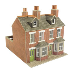 Metcalfe PO261 Red Brick Terraced Houses OO Gauge Kit