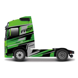 Bburago 32204 Street Fire Volvo FH16 Globetrotter 750 XXL Green 1:43 Diecast