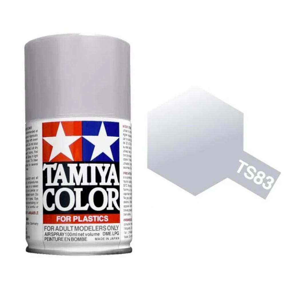 TAMIYA TS-83 Metallic Silver 100ml RC Car Model Spray Paint 85083 - Jadlam  Toys & Models - Buy Toys & Models Online