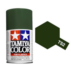 TAMIYA TS-2 Dark Green 100ml RC Car Model Spray Paint 85002