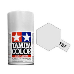 TAMIYA TS-7 Racing White 100ml RC Car Model Spray Paint 85007