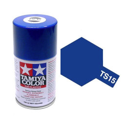 TAMIYA TS-15 Blue 100ml RC Car Model Spray Paint 85015