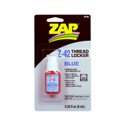 Zap PT-42 Z-42 Blue Thread Locker 6ml Bottle
