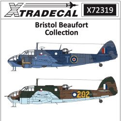 Xtradecal X72319 Decal Set for 1:72 Airfix Bristol Beaufort A04021 - 16 Options