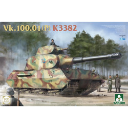 Takom 2187 German WWII VK 100.01(p) K3382 Concept Heavy Tank  1:35 Model Kit