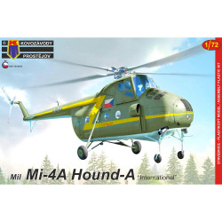 Kovozavody Prostejov KPM0297 Mil Mi-4A Hound-A International 1:72 Heli Model Kit