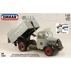 Emhar 2402 Bedford O Series SWB Tipper Truck 1:24 Plastic Model Kit