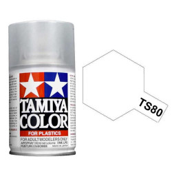 TAMIYA TS-80 Flat Clear 100ml RC Car Model Spray Paint 85080