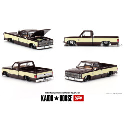 MiniGT KAIDO Chevrolet Silverado Vintage Spec V1 1:64 Diecast Model KHMG145