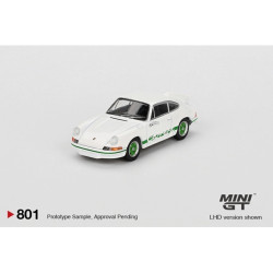 MiniGT Porsche 911 Carrera RS 2.7 Grand Prix White 1:64 Diecast Model 801-R