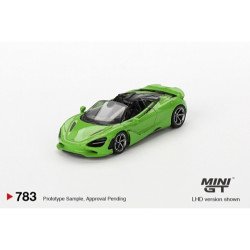 MiniGT McLaren 750S Spider Mantis Green 1:64 Diecast Model 783-R