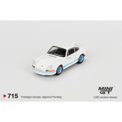 MiniGT Porsche 911 Carrera RS 2.7 Grand Prix White 1:64 Diecast Model 715-R