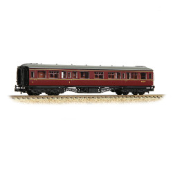 Graham Farish 374-562B GWR Hawksworth Composite Corridor BR Maroon